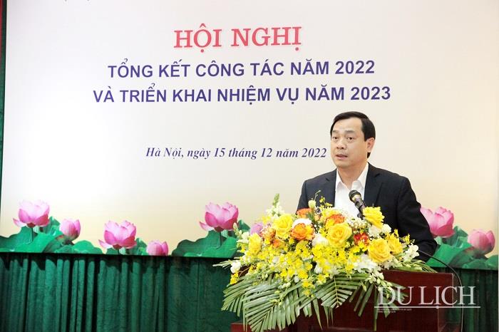 Tổng cục trưởng TCDL Nguyễn Trùng Khánh phát biểu khai mạc
